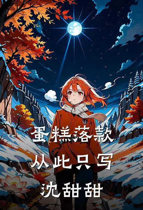 蛋糕落款，从此只写沈甜甜