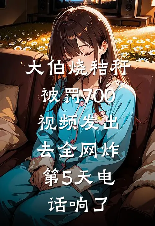 大伯烧秸秆被罚700，视频发出去全网炸，第5天电话响了