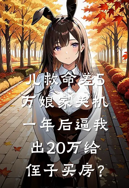 儿救命差5万娘家关机，一年后逼我出20万给侄子买房？