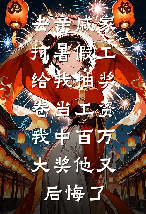 去亲戚家打暑假工给我抽奖卷当工资，我中百万大奖他又后悔了
