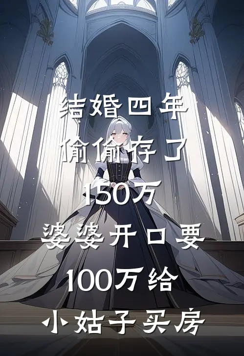 结婚四年偷偷存了150万，婆婆开口要100万给小姑子买房