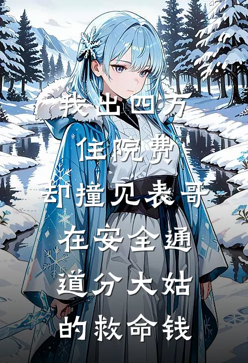 我出四万住院费，却撞见表哥在安全通道分大姑的救命钱