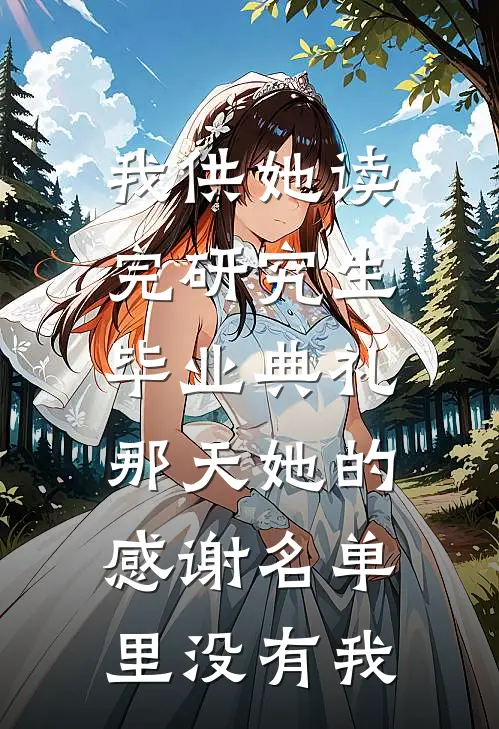 我供她读完研究生，毕业典礼那天她的感谢名单里没有我