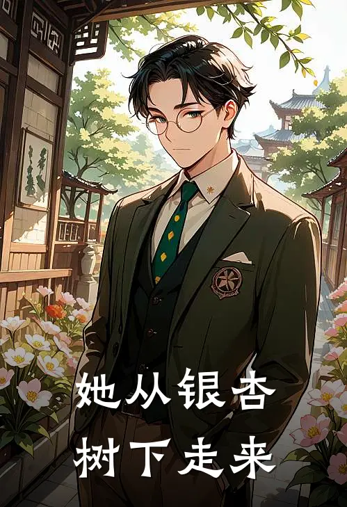 她从银杏树下走来