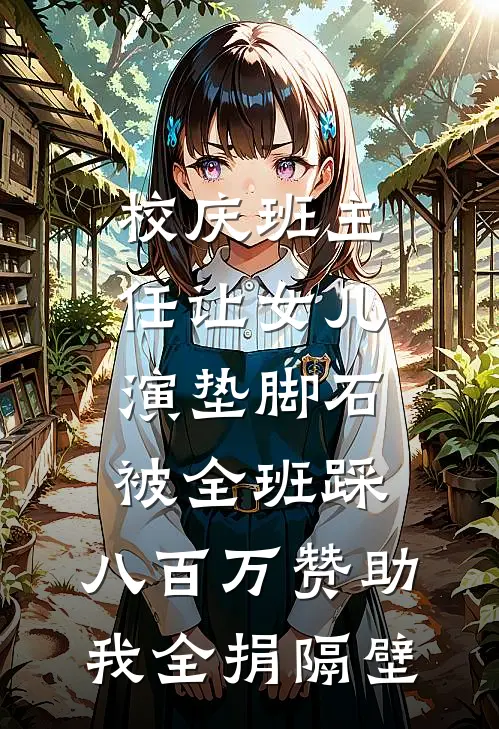 校庆班主任让女儿演“垫脚石”被全班踩，八百万赞助我全捐隔壁