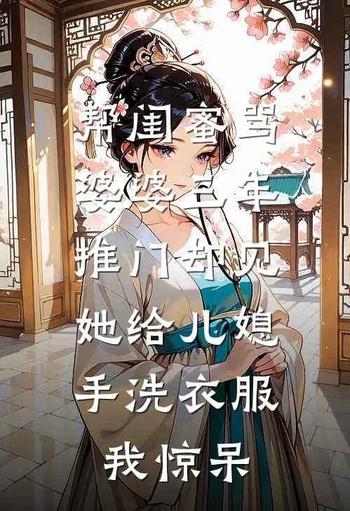 帮闺蜜骂婆婆三年，推门却见她给儿媳手洗衣服，我惊呆