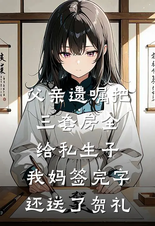 父亲遗嘱把三套房全给私生子，我妈签完字还送了贺礼