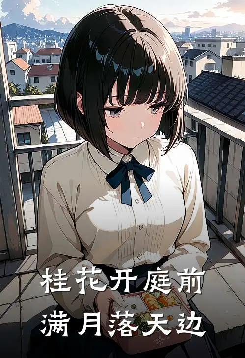 桂花开庭前，满月落天边