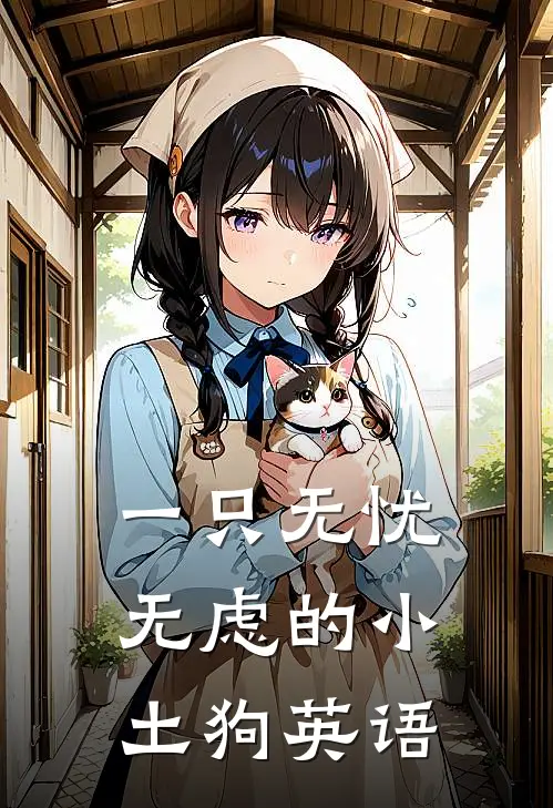 一只无忧无虑的小土狗英语