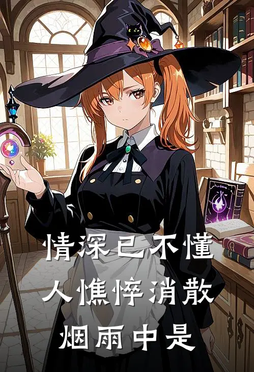 情深已不懂人憔悴消散烟雨中是