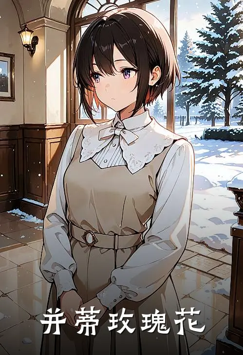 并蒂玫瑰花