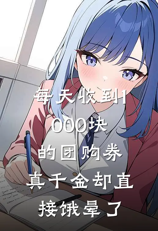 每天收到1000块的团购券，真千金却直接饿晕了
