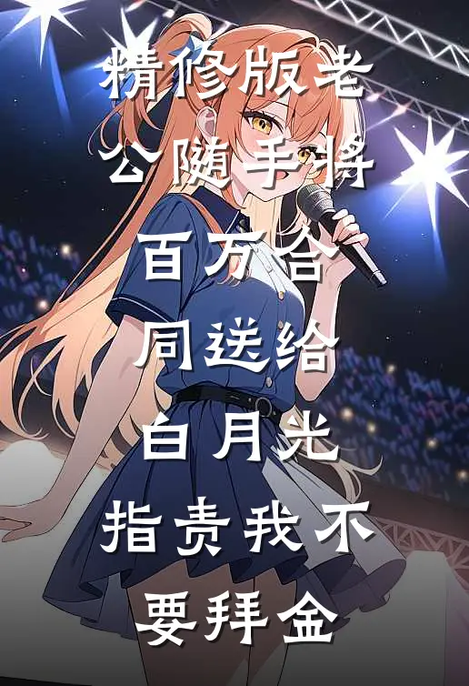精修版老公随手将百万合同送给白月光，指责我不要拜金