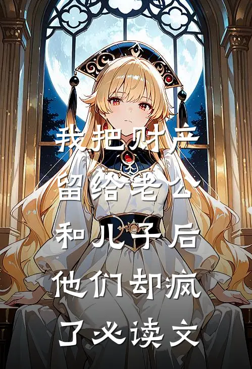 我把财产留给老公和儿子后，他们却疯了必读文