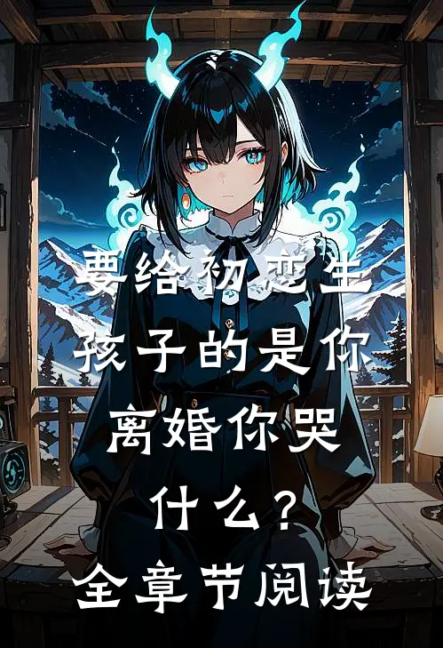 要给初恋生孩子的是你，离婚你哭什么？全章节阅读