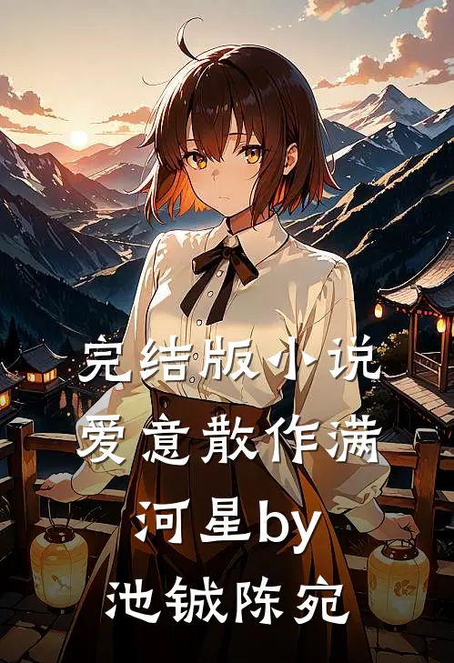 完结版小说爱意散作满河星by池铖陈宛