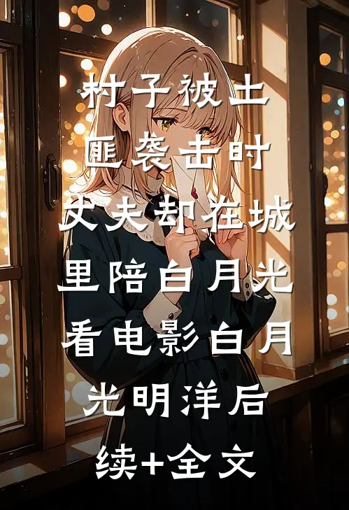 村子被土匪袭击时，丈夫却在城里陪白月光看电影白月光明洋后续+全文