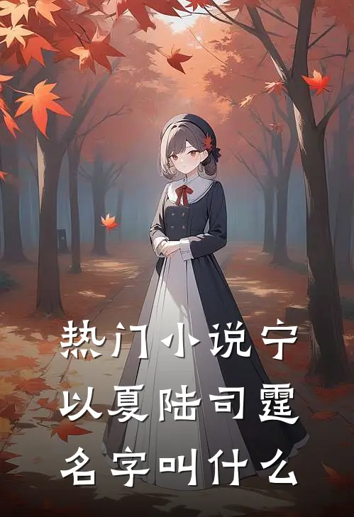 热门小说宁以夏陆司霆名字叫什么