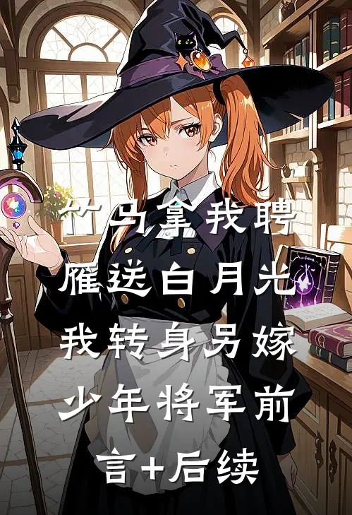 竹马拿我聘雁送白月光，我转身另嫁少年将军前言+后续