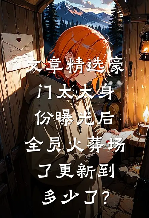 文章精选豪门太太身份曝光后,全员火葬场了更新到多少了?