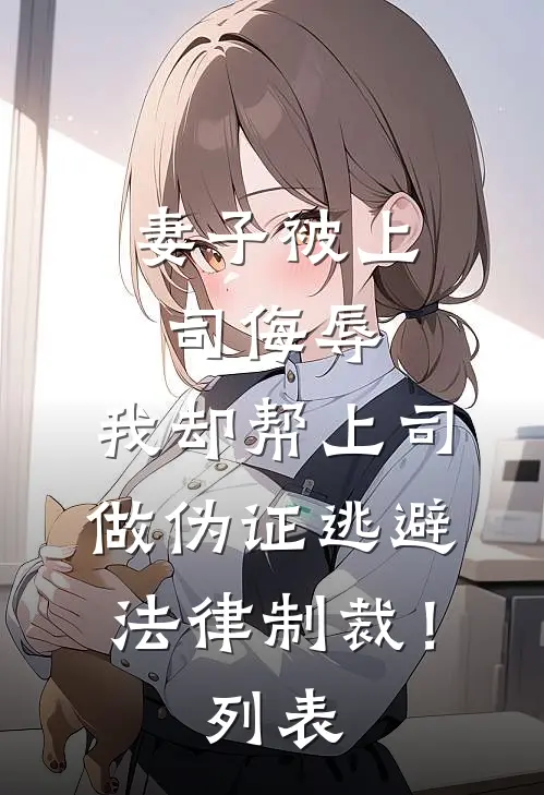 妻子被上司侮辱，我却帮上司做伪证逃避法律制裁！列表