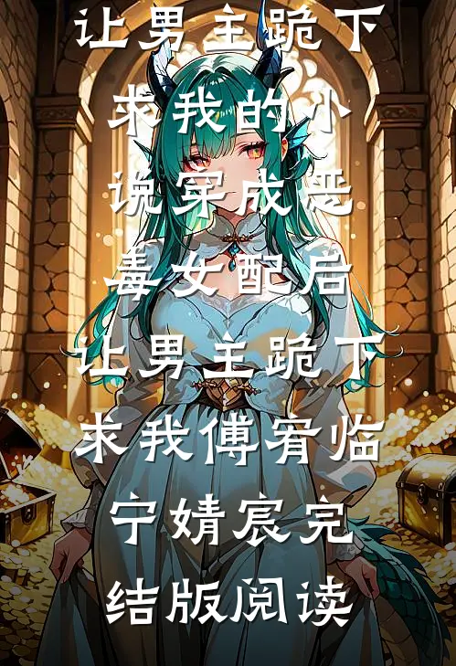 穿成恶毒女配后，让男主跪下求我的小说穿成恶毒女配后，让男主跪下求我傅宥临宁婧宸完结版阅读