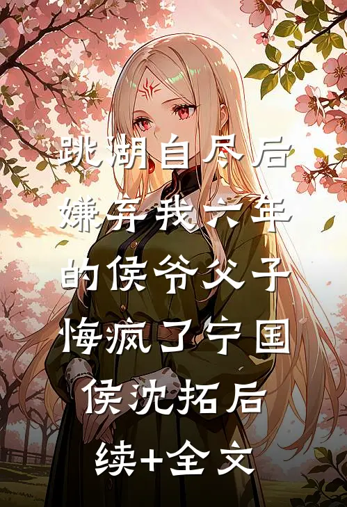 跳湖自尽后，嫌弃我六年的侯爷父子悔疯了宁国侯沈拓后续+全文