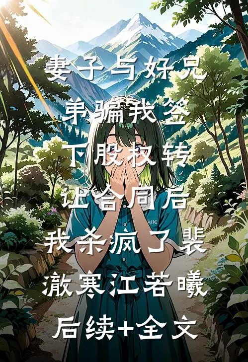 妻子与好兄弟骗我签下股权转让合同后，我杀疯了裴澈寒江若曦后续+全文
