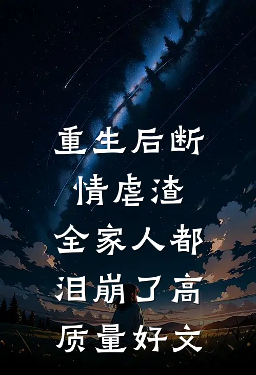 重生后断情虐渣，全家人都泪崩了高质量好文