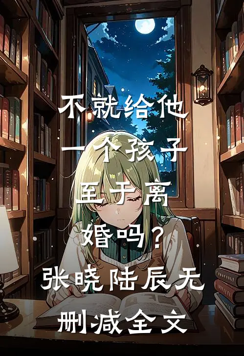 不就给他一个孩子，至于离婚吗？张晓陆辰无删减全文