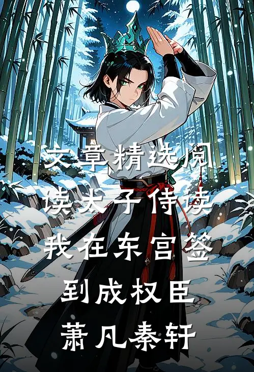 文章精选阅读太子侍读:我在东宫签到成权臣萧凡秦轩
