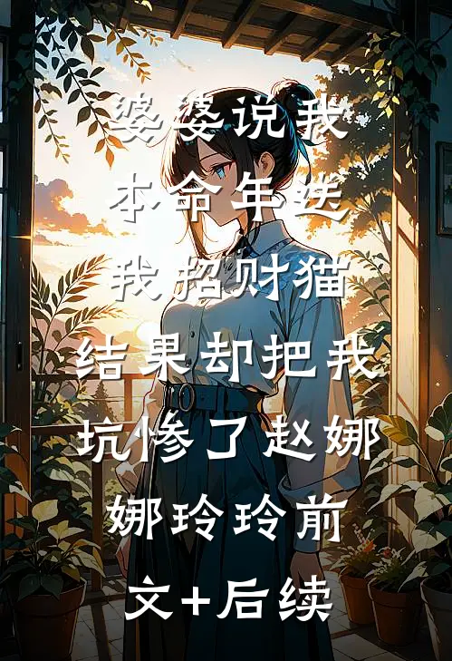 婆婆说我本命年送我招财猫，结果却把我坑惨了赵娜娜玲玲前文+后续