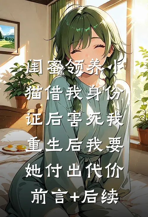 闺蜜领养小猫借我身份证后害死我，重生后我要她付出代价前言+后续