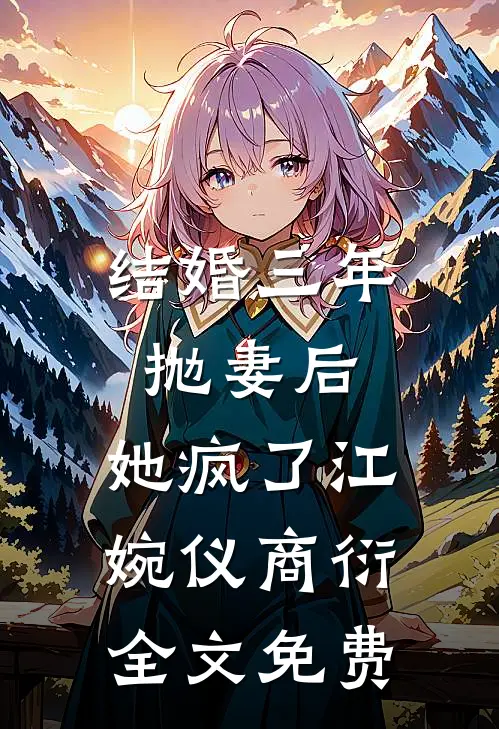 结婚三年抛妻后，她疯了江婉仪商衍全文免费