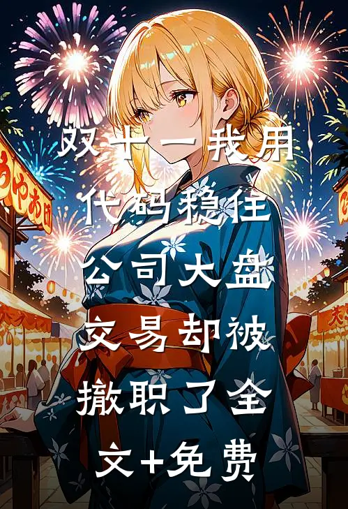 双十一我用代码稳住公司大盘交易却被撤职了全文+免费