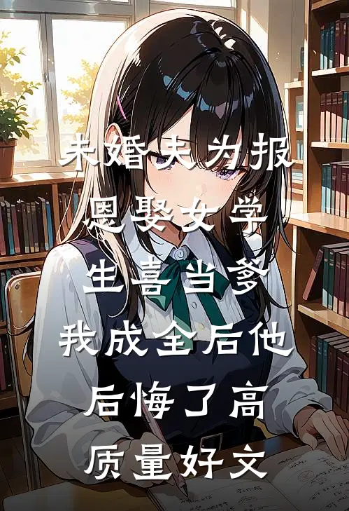 未婚夫为报恩娶女学生喜当爹，我成全后他后悔了高质量好文
