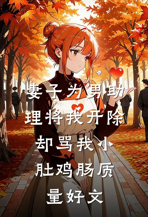 妻子为男助理将我开除，却骂我小肚鸡肠质量好文