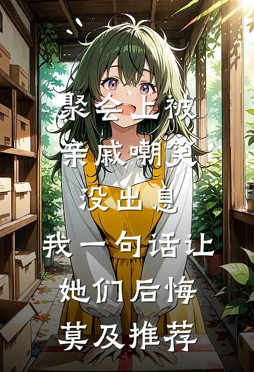 聚会上被亲戚嘲笑没出息，我一句话让她们后悔莫及推荐