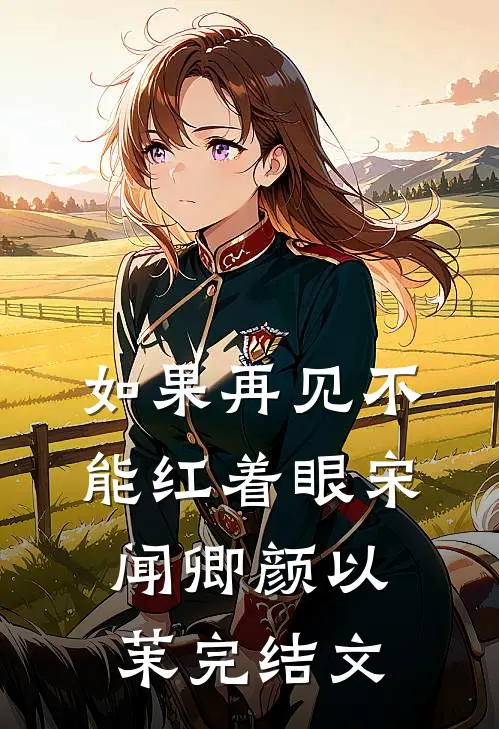 如果再见不能红着眼宋闻卿颜以茉完结文