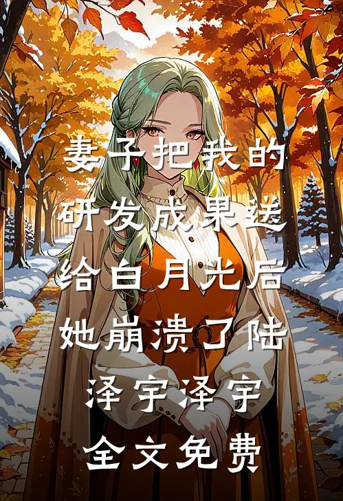 妻子把我的研发成果送给白月光后，她崩溃了陆泽宇泽宇全文免费