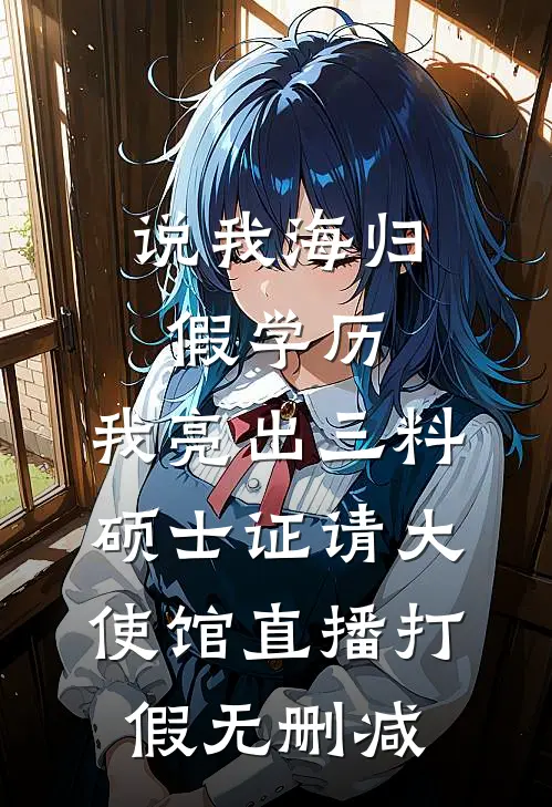 说我海归假学历，我亮出三料硕士证请大使馆直播打假无删减