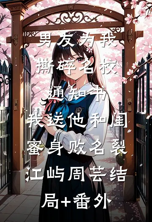 男友为我撕碎名校通知书，我送他和闺蜜身败名裂江屿周芸结局+番外