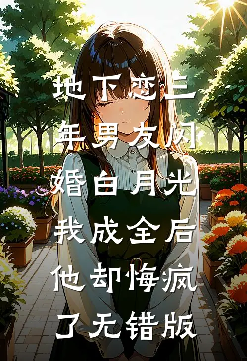 地下恋三年男友闪婚白月光，我成全后他却悔疯了无错版