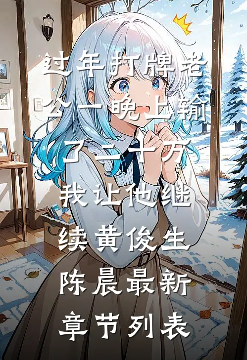 过年打牌老公一晚上输了二十万，我让他继续黄俊生陈晨最新章节列表