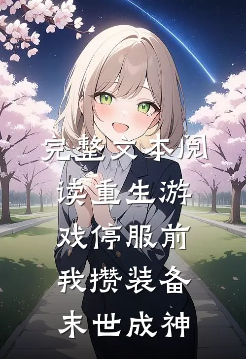 完整文本阅读重生游戏停服前，我攒装备末世成神