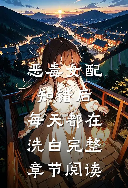 恶毒女配知错后，每天都在洗白完整章节阅读
