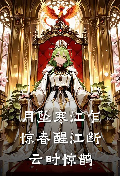 月坠寒江乍惊春醒江断云时惊鹊