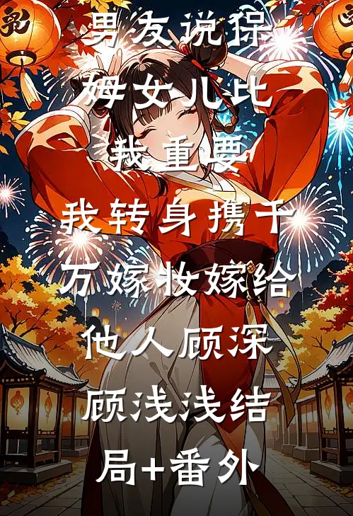 男友说保姆女儿比我重要，我转身携千万嫁妆嫁给他人顾深顾浅浅结局+番外
