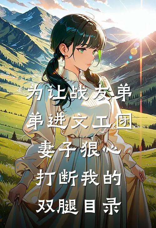 为让战友弟弟进文工团，妻子狠心打断我的双腿目录