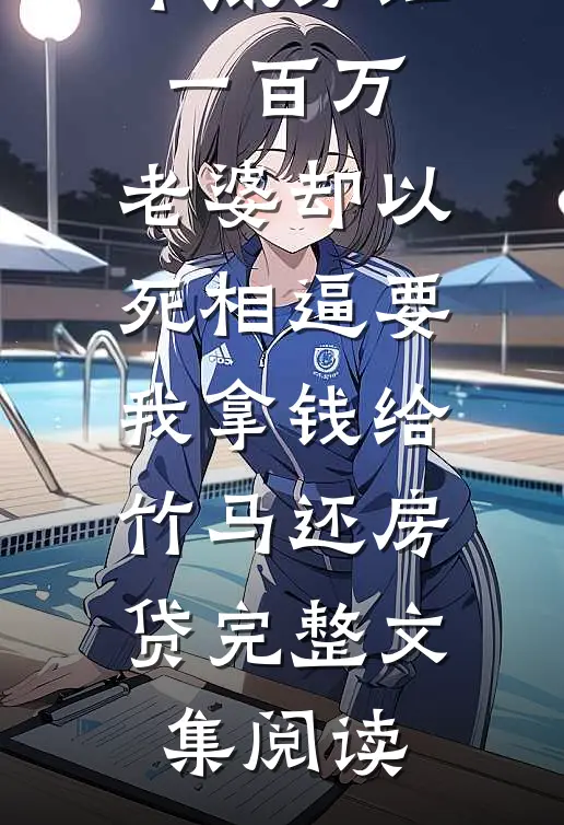 年底分红一百万，老婆却以死相逼要我拿钱给竹马还房贷完整文集阅读